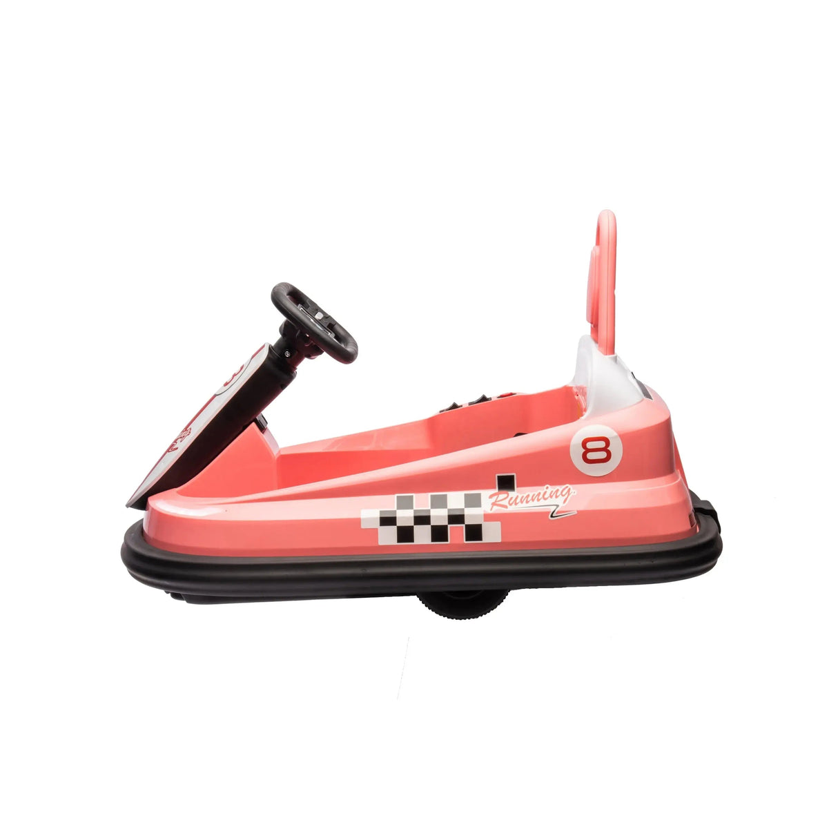 6V 360° Spin Electric Rechargeable Ride-On Bumper Car with LED Lights, Music, Remote Control