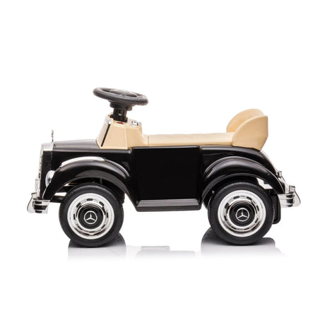 6V Mercedes Benz 300S Toddlers 1-Seater Mini Ride-On Car with LED Lights, Music