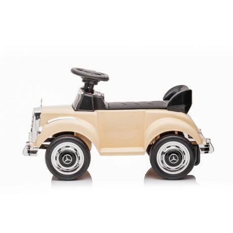 6V Mercedes Benz 300S Toddlers 1-Seater Mini Ride-On Car with LED Lights, Music
