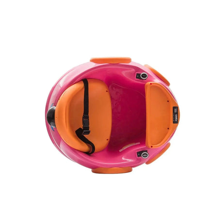 Pink 12V 360° Spin Electric Rechargeable Ride-On Bumper Car with Music, Remote Control