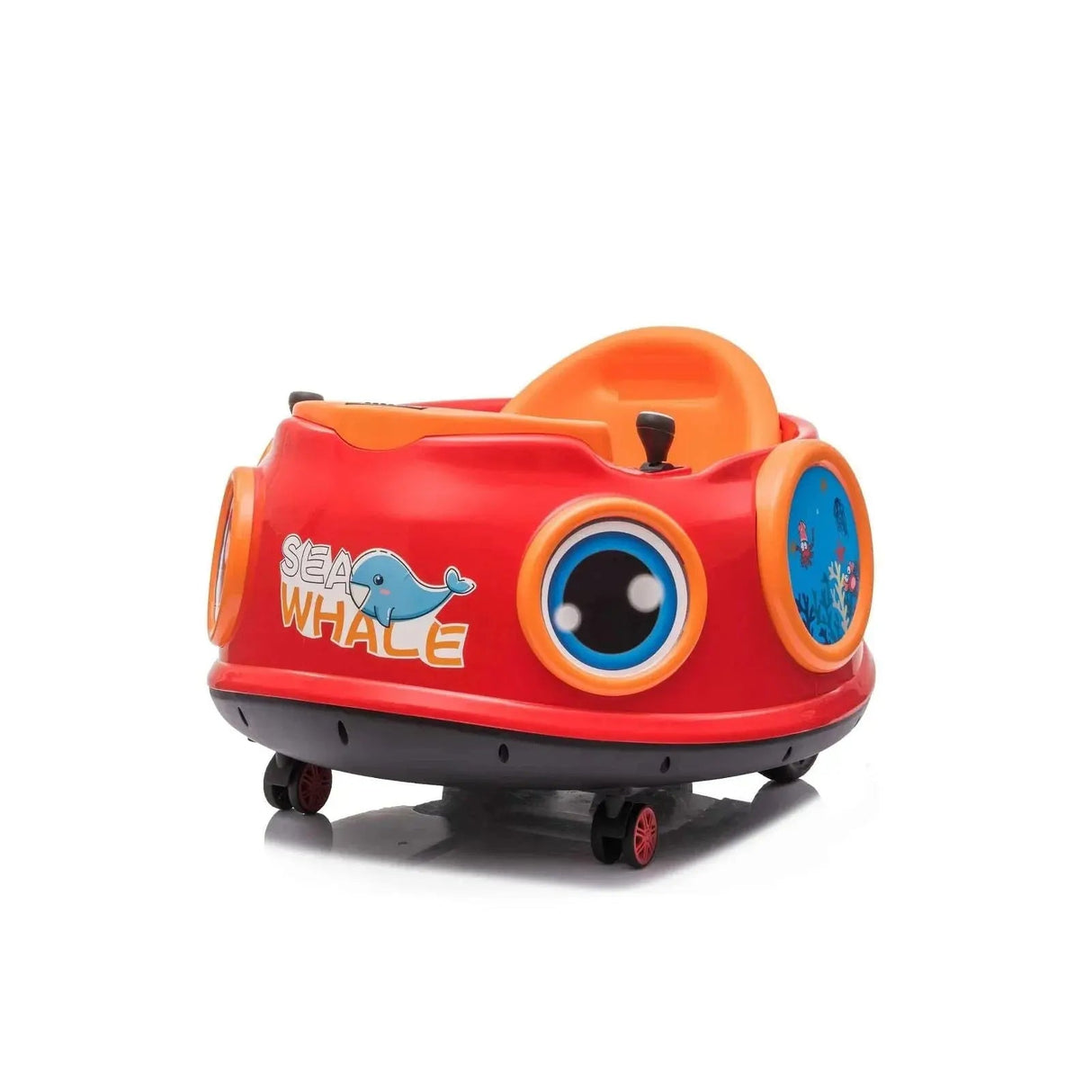 12V 360° Spin Electric Rechargeable Ride-On Bumper Car with Music, Remote Control