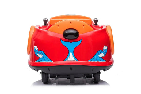 Red 12V 360° Spin Electric Rechargeable Ride-On Bumper Car with Music, Remote Control (Copy)