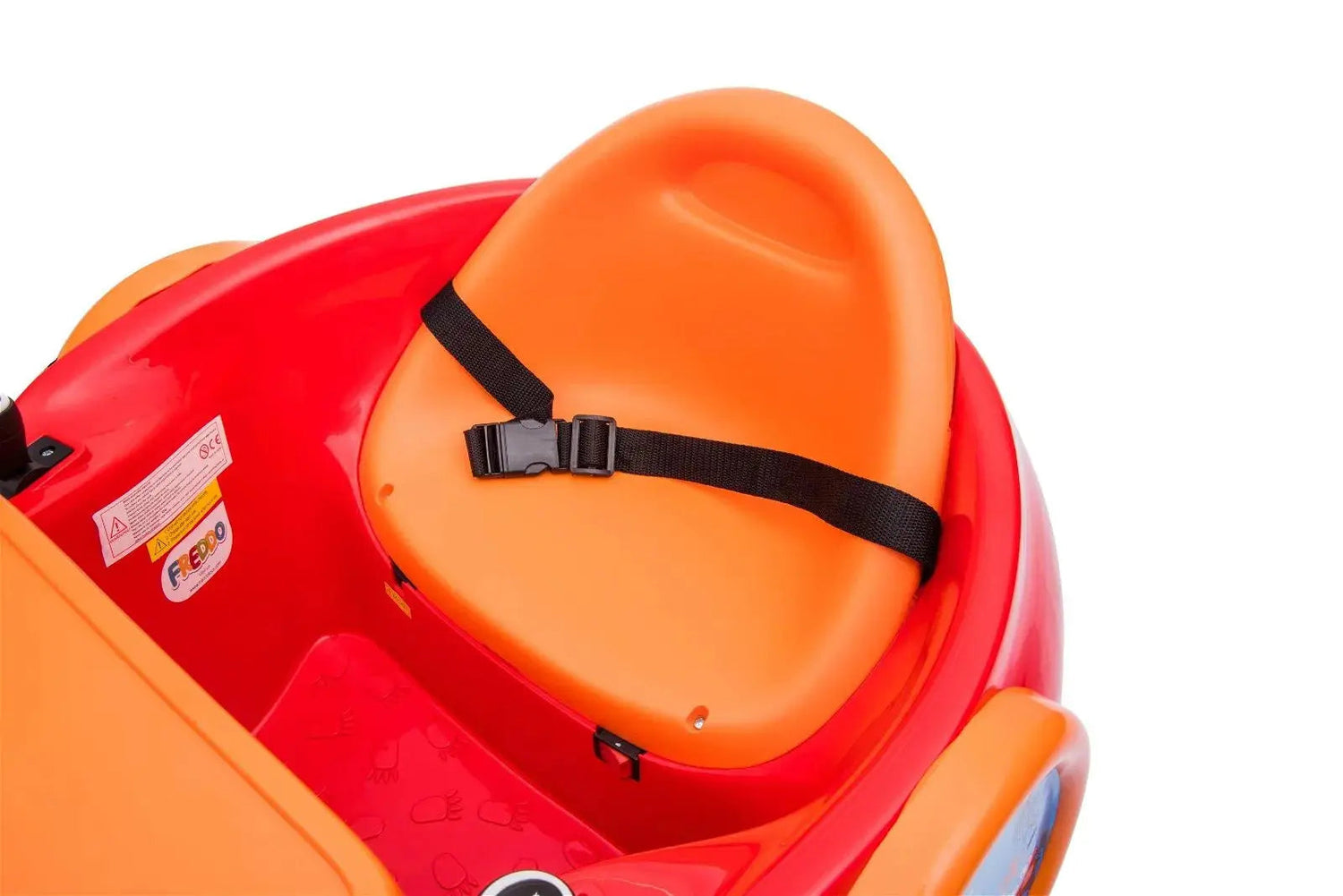 12V 360° Spin Electric Rechargeable Ride-On Bumper Car with Music, Remote Control