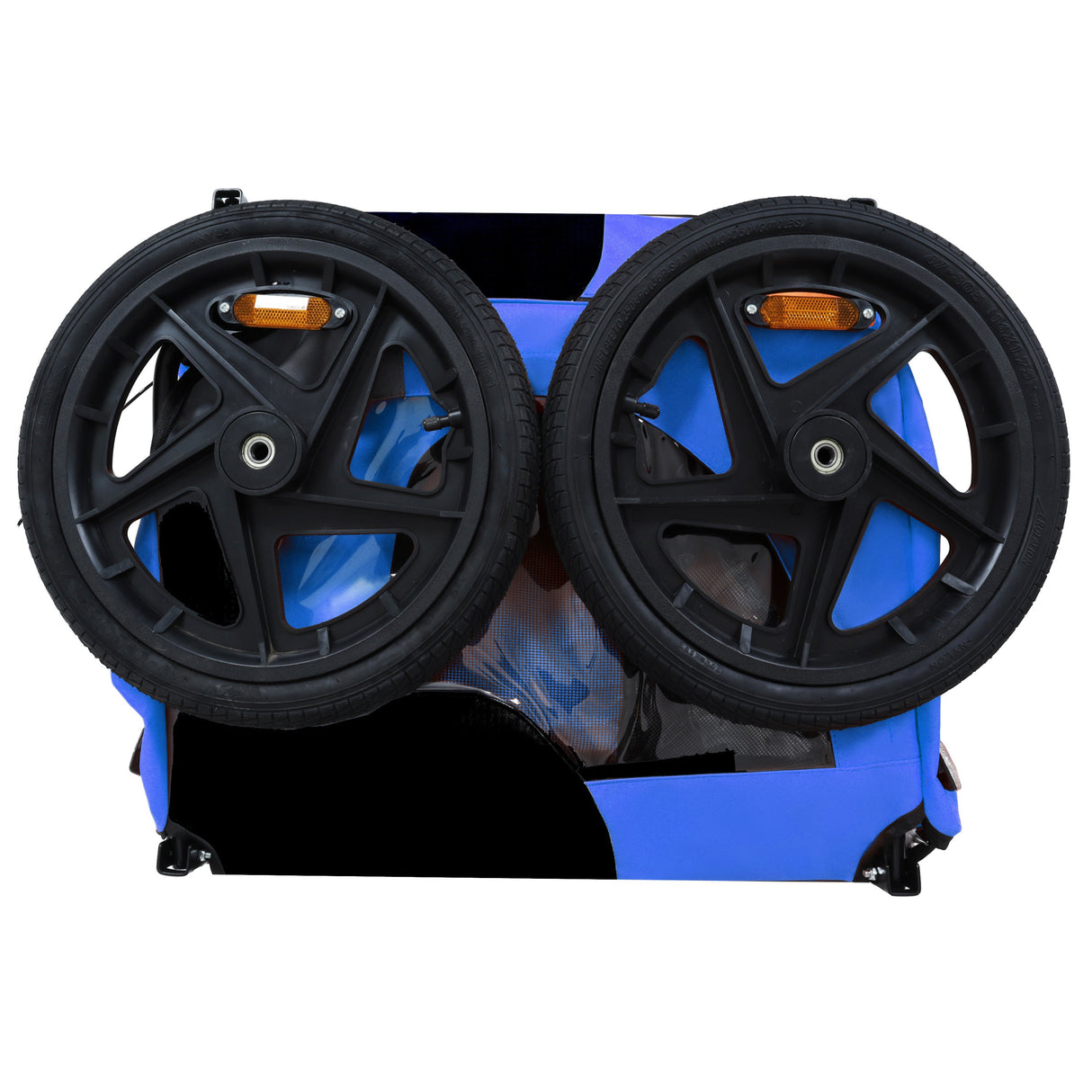 Pet Bike Trailer Dog Cart for Bicycle,Suitable for Small and Medium Pets, Easy Folding Cart Frame, Quick Release Wheel, Non-Slip Floor, Internal Leash