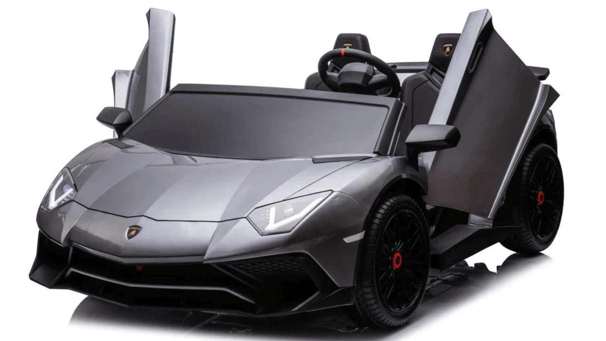 Grey Giant Official Limited Edition Lamborghini SV 24V/180W for Big Kids, Up to 10MPH!!!