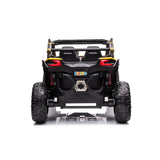 24V Kids Storm 4X4 2-Seater UTV with EVA Tires, Emergency Siren, Lights, Music, Remote
