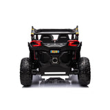 24V Kids Storm 4X4 2-Seater UTV with EVA Tires, Emergency Siren, Lights, Music, Remote