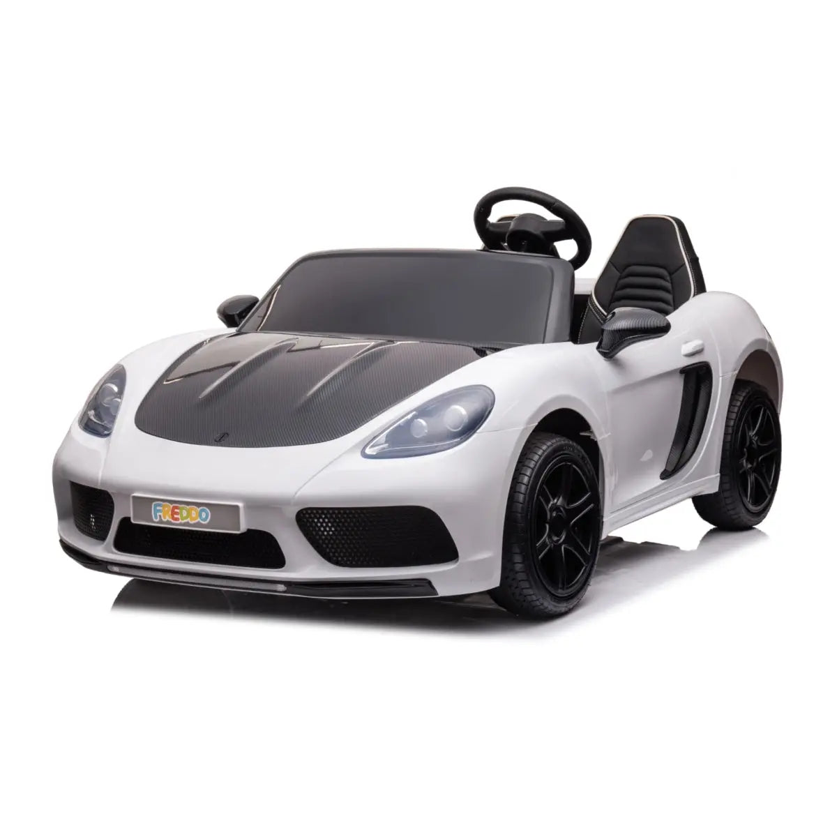 48V 14Ah Rocket Supercar — World's Fastest 2-Seater Kids Ride-On with Tubeless Rubber Tires, 600W Brushless Motor, Precision Differential