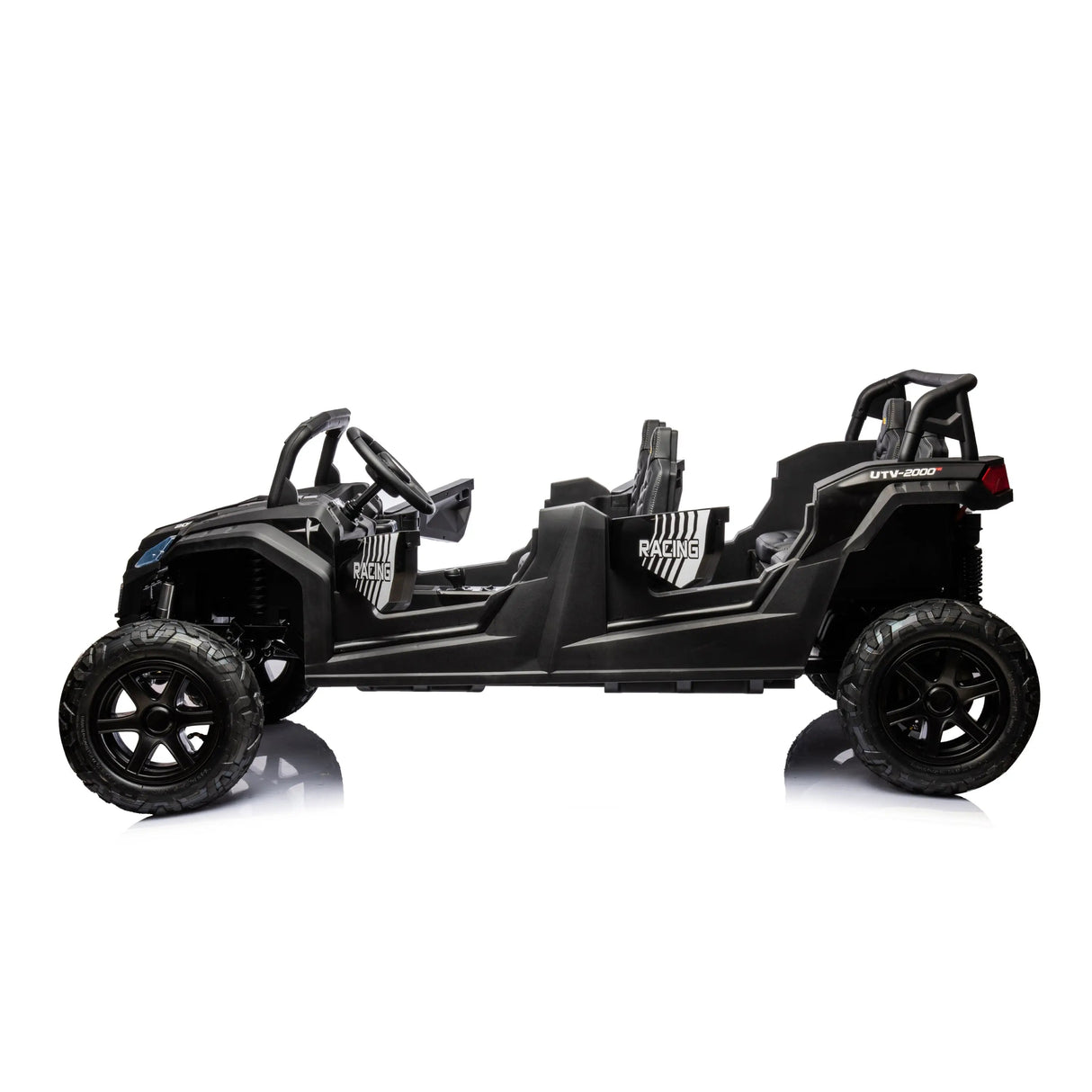 48V 14Ah Beast XL Dune Buggy UTV — World's Fastest 4-Seater Kids Ride-On with Tubeless Rubber Tires, 600W Brushless Motor, Precision Differential