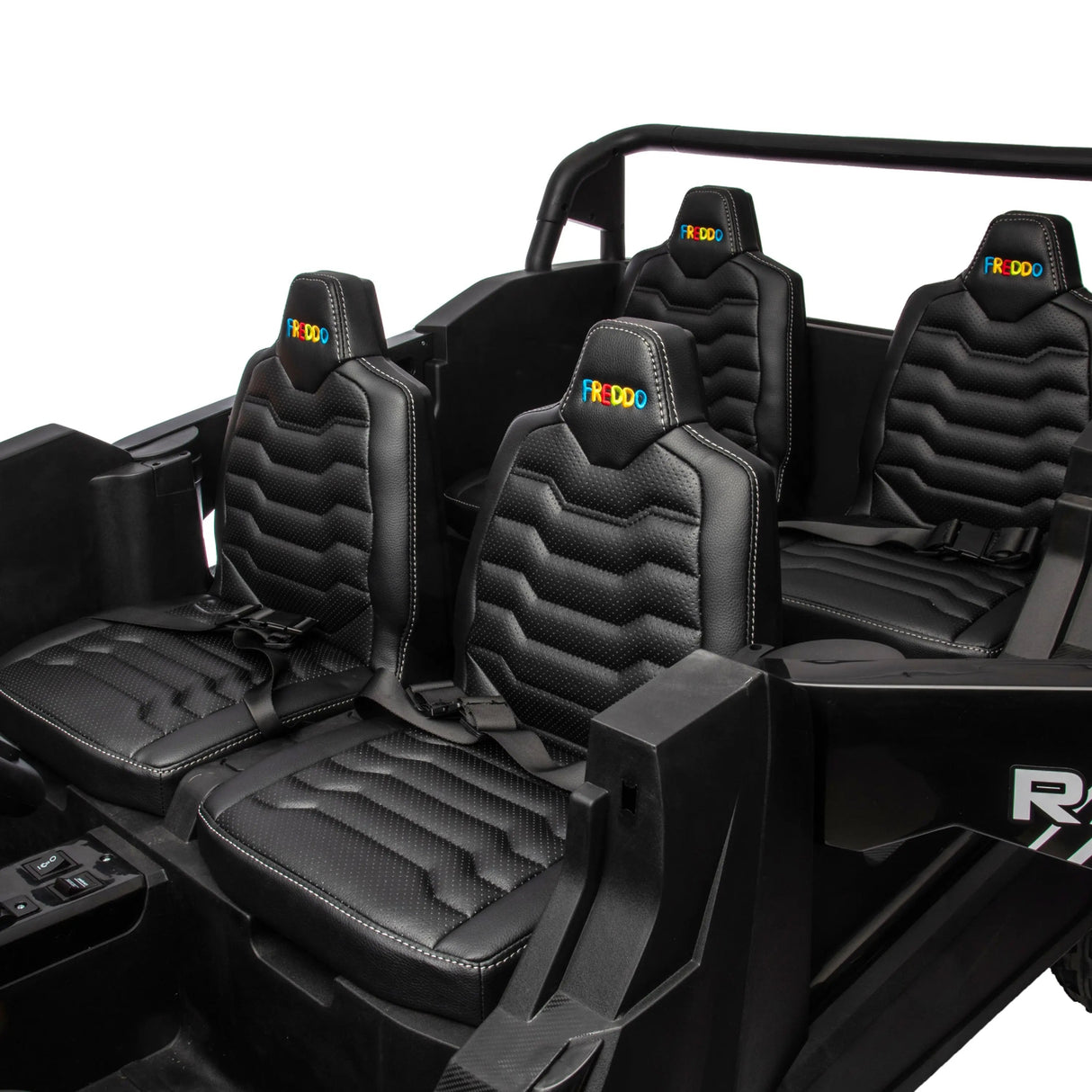 48V 14Ah Beast XL Dune Buggy UTV — World's Fastest 4-Seater Kids Ride-On with Tubeless Rubber Tires, 600W Brushless Motor, Precision Differential