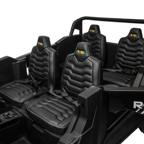 48V 14Ah Beast XL Dune Buggy UTV — World's Fastest 4-Seater Kids Ride-On with Tubeless Rubber Tires, 600W Brushless Motor, Precision Differential