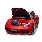 48V 14Ah Rocket Supercar — World's Fastest 2-Seater Kids Ride-On with Tubeless Rubber Tires, 600W Brushless Motor, Precision Differential