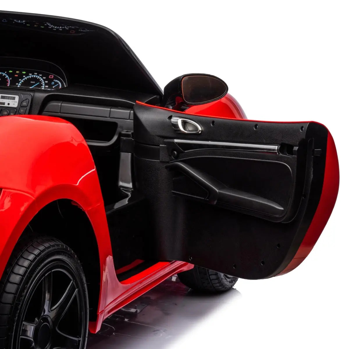 48V 14Ah Rocket Supercar — World's Fastest 2-Seater Kids Ride-On with Tubeless Rubber Tires, 600W Brushless Motor, Precision Differential