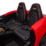 48V 14Ah Rocket Supercar — World's Fastest 2-Seater Kids Ride-On with Tubeless Rubber Tires, 600W Brushless Motor, Precision Differential