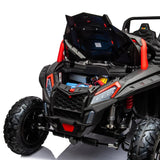 48V 14Ah Beast XL Dune Buggy UTV — World's Fastest 4-Seater Kids Ride-On with Tubeless Rubber Tires, 600W Brushless Motor, Precision Differential