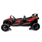 48V 14Ah Beast XL Dune Buggy UTV — World's Fastest 4-Seater Kids Ride-On with Tubeless Rubber Tires, 600W Brushless Motor, Precision Differential
