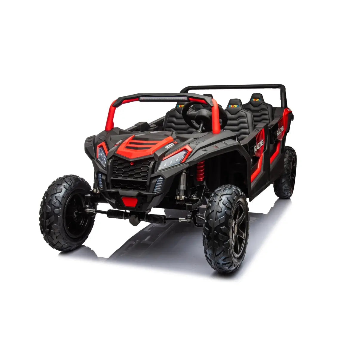 48V 14Ah Beast XL Dune Buggy UTV — World's Fastest 4-Seater Kids Ride-On with Tubeless Rubber Tires, 600W Brushless Motor, Precision Differential