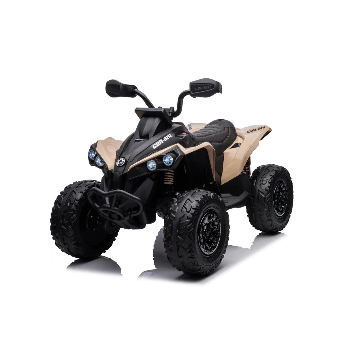 24V Can-Am Renegade 1-Seater 4X4 Quad ATV with EVA Tires, LED Lights, Music