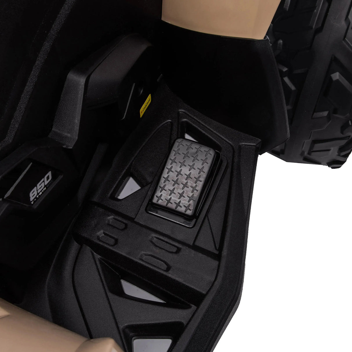 24V Can-Am Renegade 1-Seater 4X4 Quad ATV with EVA Tires, LED Lights, Music