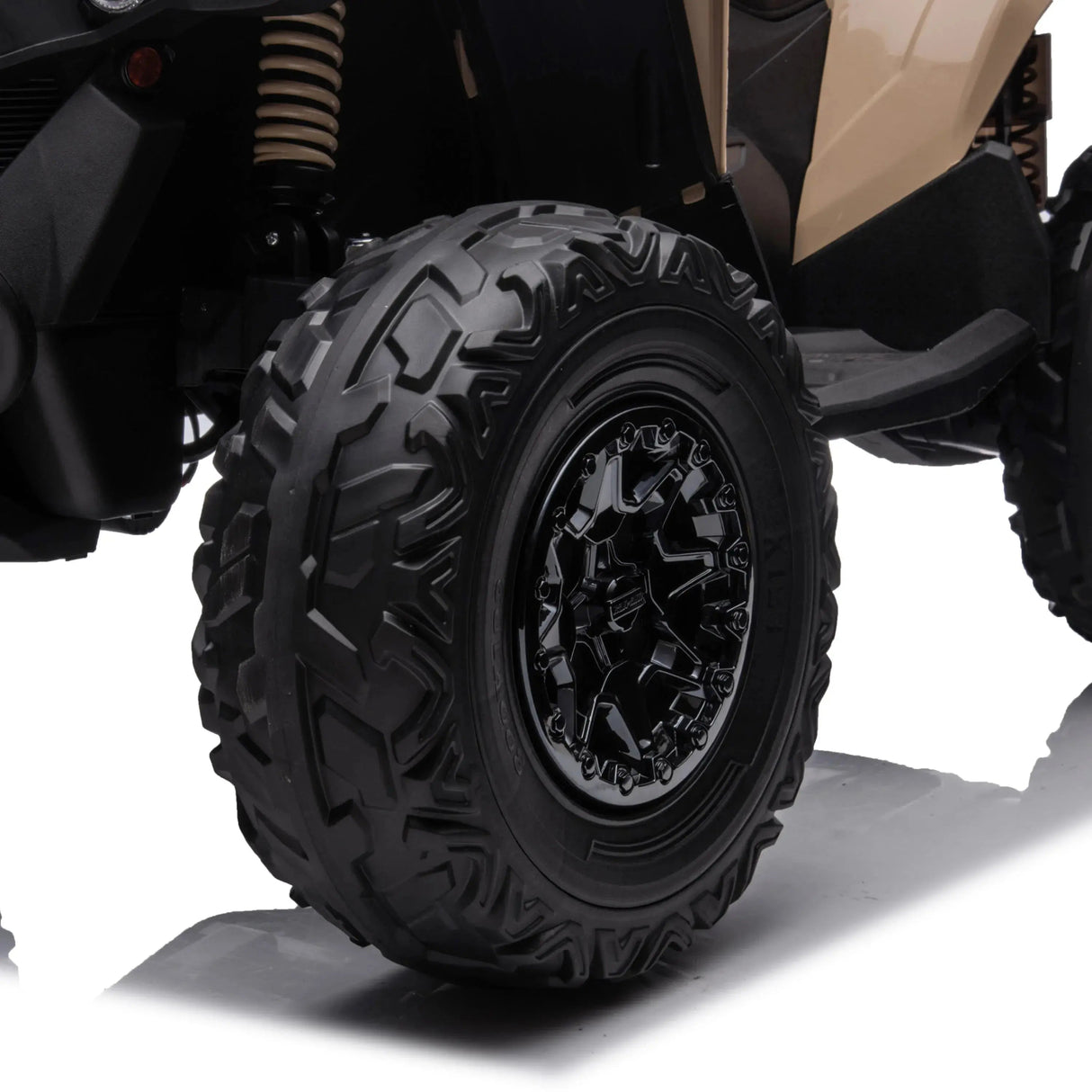 24V Can-Am Renegade 1-Seater 4X4 Quad ATV with EVA Tires, LED Lights, Music