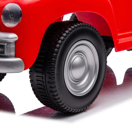 Toddlers Chevrolet 3100 Vintage Foot-To-Floor Ride-On Push Car with Music, Storage