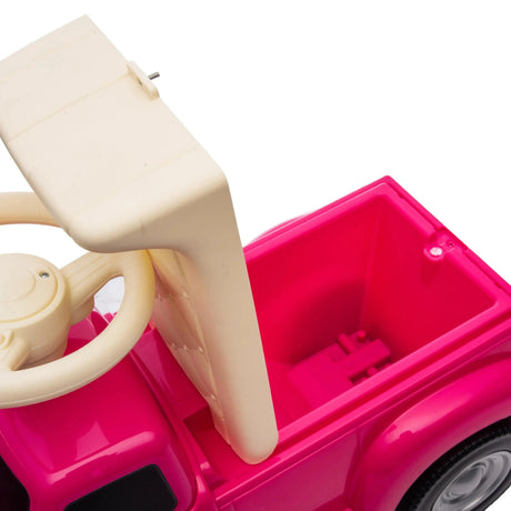 Toddlers Chevrolet 3100 Vintage Foot-To-Floor Ride-On Push Car with Music, Storage