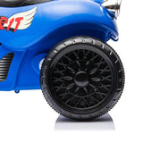 12V 35W Kids 3-Wheel Chopper-Style Cruiser Ride-On Motorcycle with LED Lights