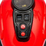 12V 35W Kids 3-Wheel Chopper-Style Cruiser Ride-On Motorcycle with LED Lights