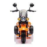 12V 35W Kids 3-Wheel Chopper-Style Cruiser Ride-On Motorcycle with LED Lights