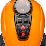 12V 35W Kids 3-Wheel Chopper-Style Cruiser Ride-On Motorcycle with LED Lights