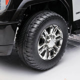 24V GMC Sierra Denali 2-Seater Police Edition Ride-On Truck with EVA Tires, Emergency Siren and Lights, Music, Remote