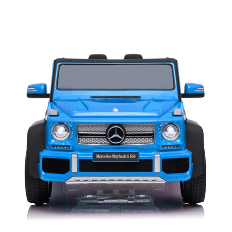 12V Mercedes Maybach G650 Landaulet 1-Seater 4X4 Ride-On Truck with EVA Tires, LED Lights, Music, Remote