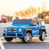 12V Mercedes Maybach G650 Landaulet 1-Seater 4X4 Ride-On Truck with EVA Tires, LED Lights, Music, Remote