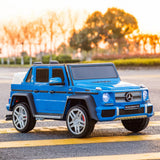 12V Mercedes Maybach G650 Landaulet 1-Seater 4X4 Ride-On Truck with EVA Tires, LED Lights, Music, Remote