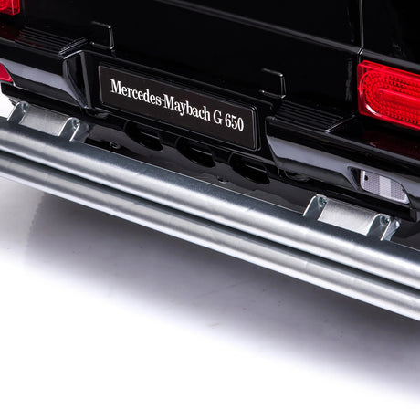 12V Mercedes Maybach G650 Landaulet 1-Seater 4X4 Ride-On Truck with EVA Tires, LED Lights, Music, Remote