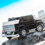 12V Mercedes Maybach G650 Landaulet 1-Seater 4X4 Ride-On Truck with EVA Tires, LED Lights, Music, Remote