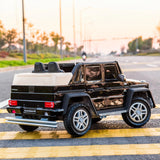 12V Mercedes Maybach G650 Landaulet 1-Seater 4X4 Ride-On Truck with EVA Tires, LED Lights, Music, Remote
