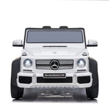12V Mercedes Maybach G650 Landaulet 1-Seater 4X4 Ride-On Truck with EVA Tires, LED Lights, Music, Remote