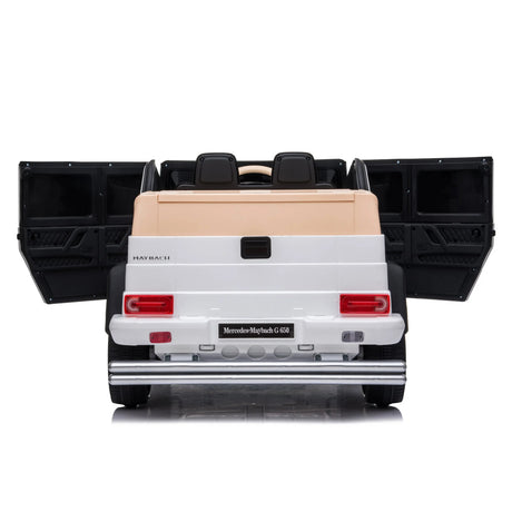 12V Mercedes Maybach G650 Landaulet 1-Seater 4X4 Ride-On Truck with EVA Tires, LED Lights, Music, Remote