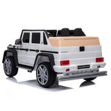 12V Mercedes Maybach G650 Landaulet 1-Seater 4X4 Ride-On Truck with EVA Tires, LED Lights, Music, Remote