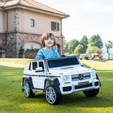 12V Mercedes Maybach G650 Landaulet 1-Seater 4X4 Ride-On Truck with EVA Tires, LED Lights, Music, Remote