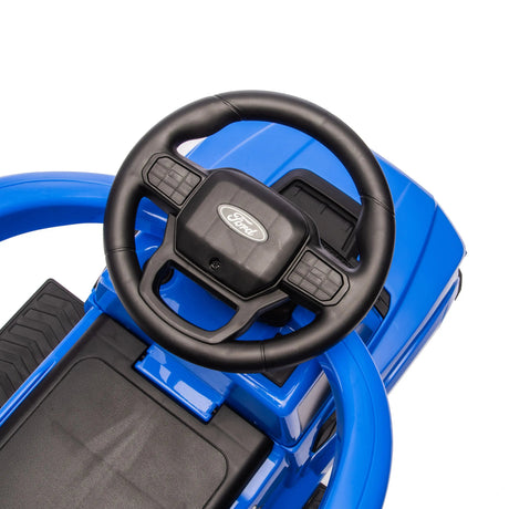 3-In-1 Licensed Ford Raptor Ride-On Push Car with Detachable Parent Handle, Guardrails