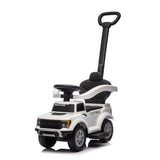3-In-1 Licensed Ford Raptor Ride-On Push Car with Detachable Parent Handle, Guardrails