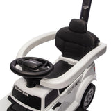 3-In-1 Licensed Ford Raptor Ride-On Push Car with Detachable Parent Handle, Guardrails