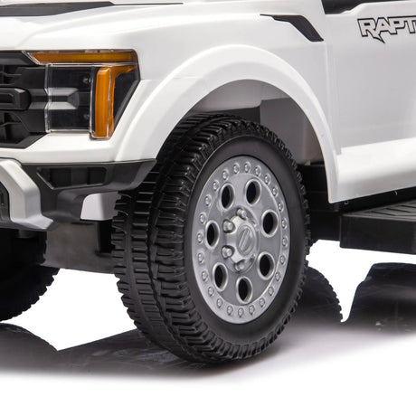 3-In-1 Licensed Ford Raptor Ride-On Push Car with Detachable Parent Handle, Guardrails