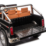 24V Ford 150 Vintage 2-Seater 4X4 AWD Ride-On Truck with EVA Tires, Music, Remote