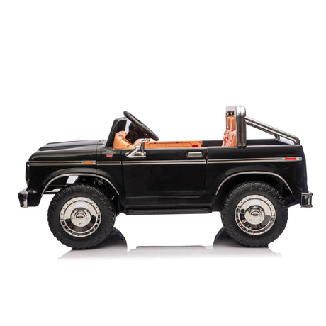 24V Ford 150 Vintage 2-Seater 4X4 AWD Ride-On Truck with EVA Tires, Music, Remote