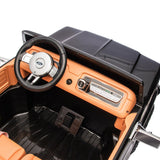 24V Ford 150 Vintage 2-Seater 4X4 AWD Ride-On Truck with EVA Tires, Music, Remote