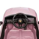 24V Porsche Macan Turbo EV Ride-On SUV with EVA Tires, LED Lights, Music, Remote