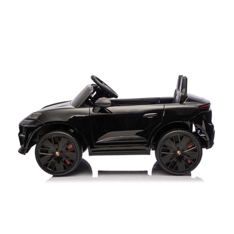24V Porsche Macan Turbo EV Ride-On SUV with EVA Tires, LED Lights, Music, Remote
